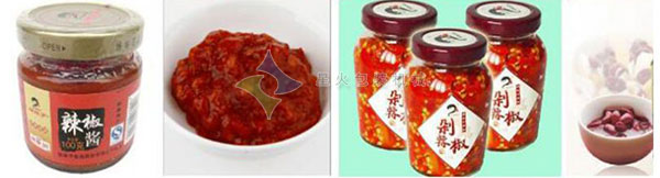 六頭臥式剁辣椒自動灌裝機